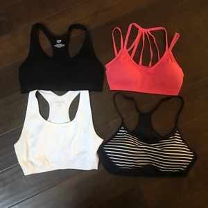 LARGE sports bra bundle!!